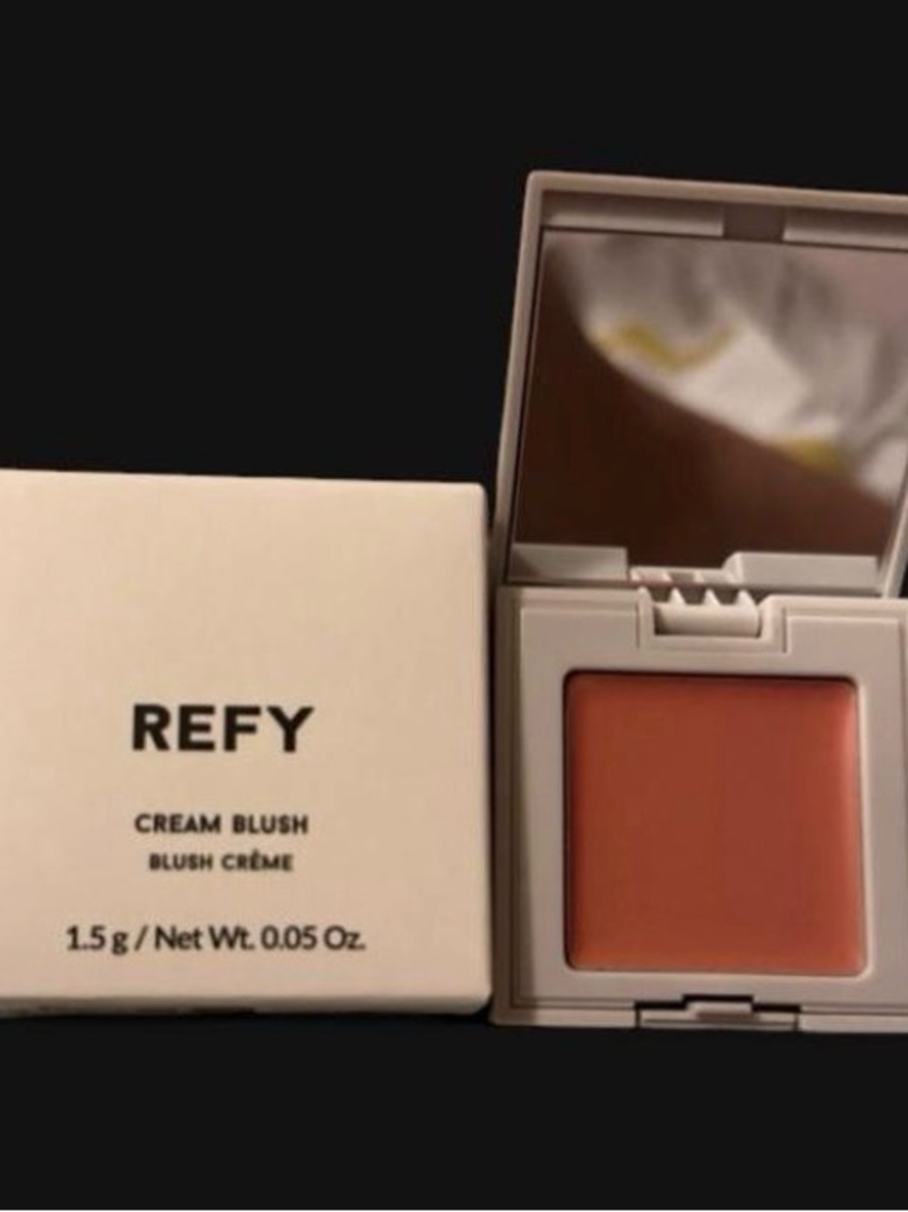 REFY Cream Blush — Warm Terracotta